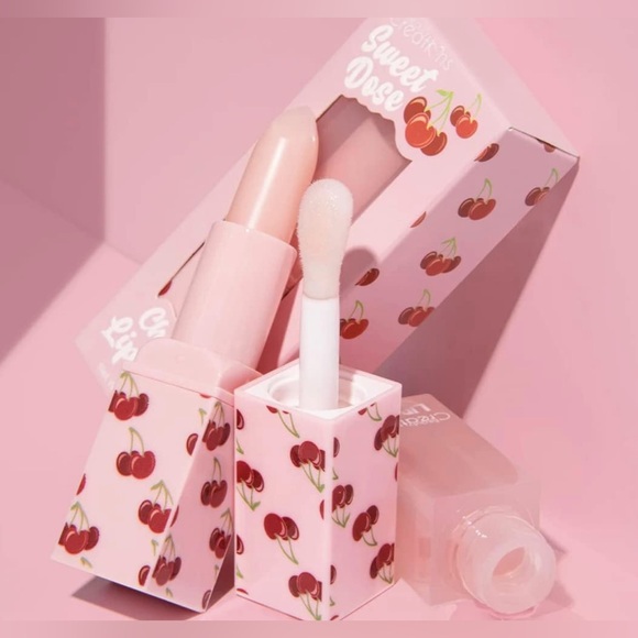 Beauty Creations Sweet Dose Lip Care Duo - Cherry Scented 🍒 - Picture 2 of 3